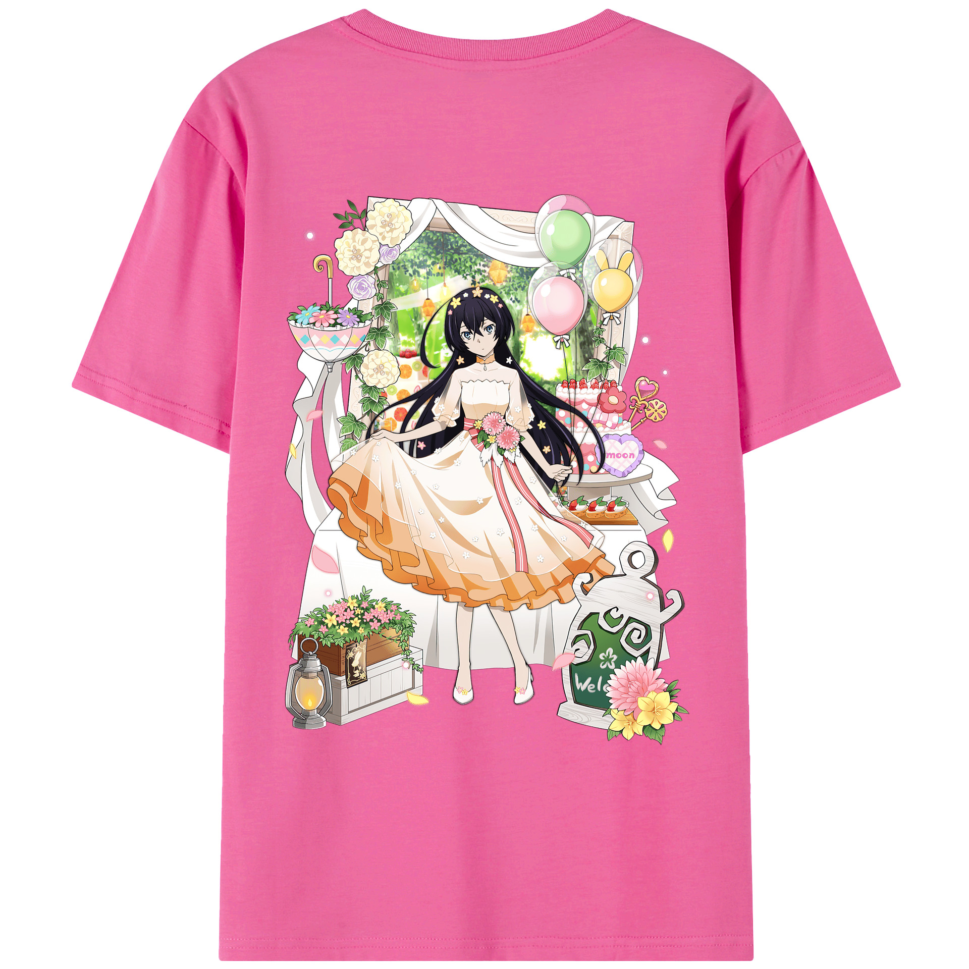 （画像用） 文豪ストレイドッグス Bungo Stray Dogs レディース半袖Tシャツ(バックプリント)
